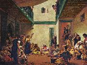 Eugene Delacroix Judische Hochzeit in Marokko Germany oil painting artist